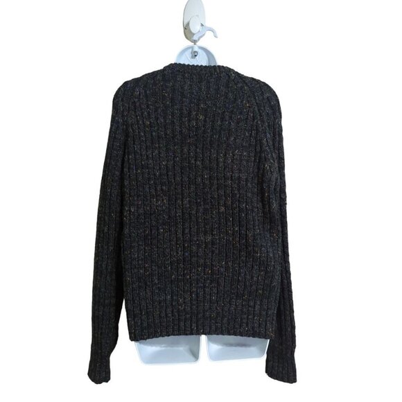 Pebble Beach Sportswear Women's Gray Crew Neck Cable Knit Sweater size L - Picture 2 of 6